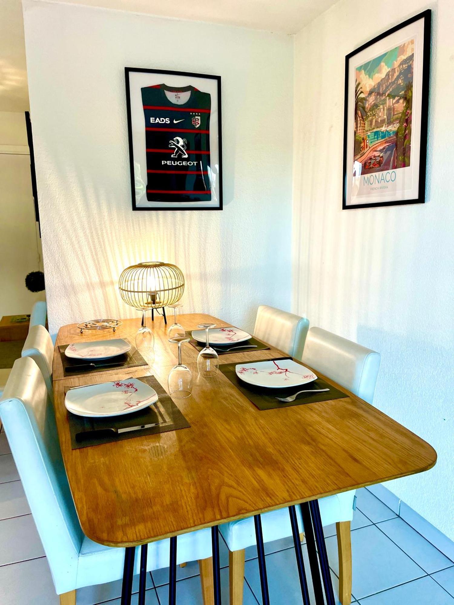 Bel Appartement T3 De 60M2 Avec Parking, Terrasse, Proche Du Metro Et Du Periph تولوز المظهر الخارجي الصورة