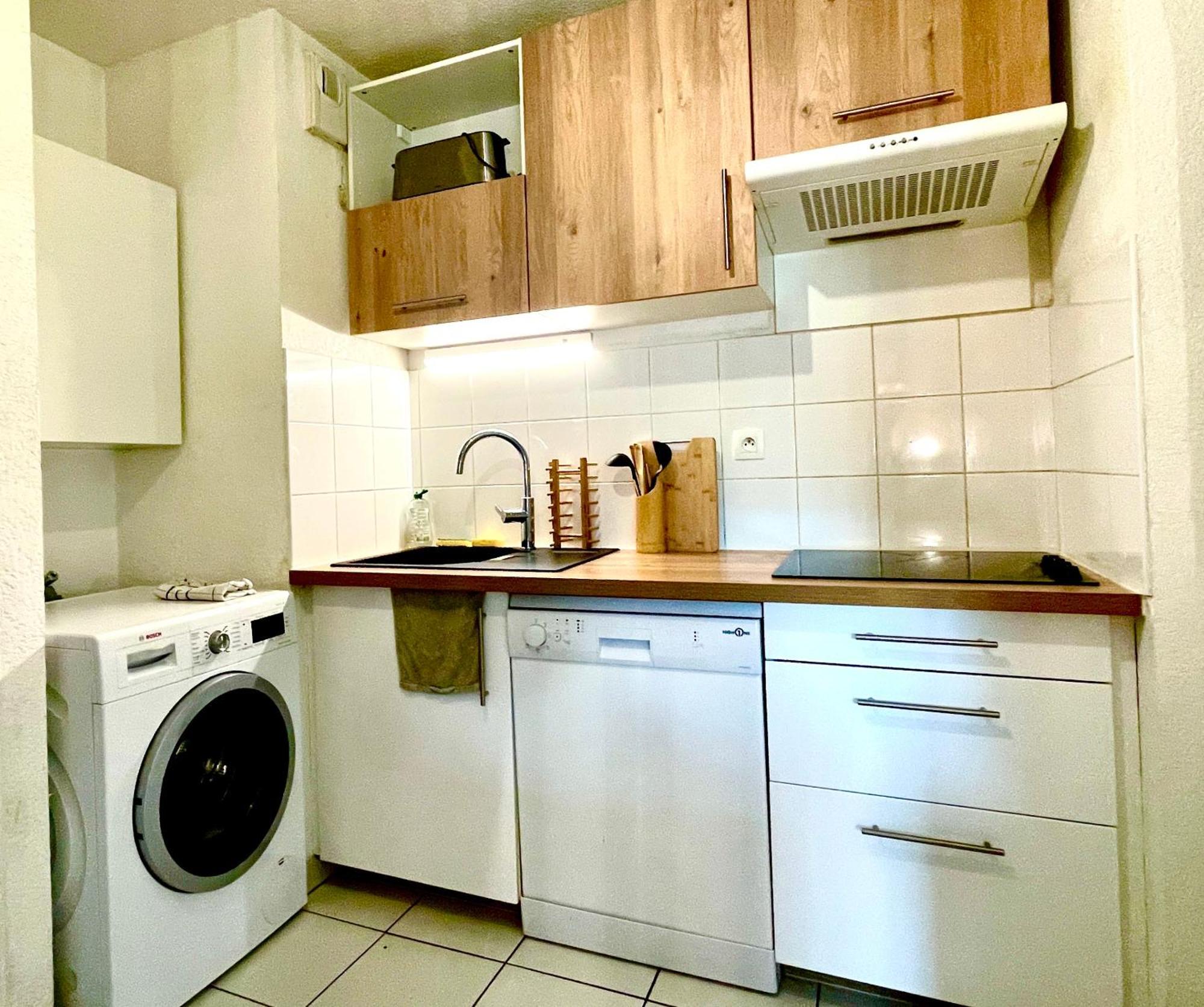 Bel Appartement T3 De 60M2 Avec Parking, Terrasse, Proche Du Metro Et Du Periph تولوز المظهر الخارجي الصورة